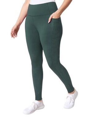 NWT Mondetta Brushed Legging Green